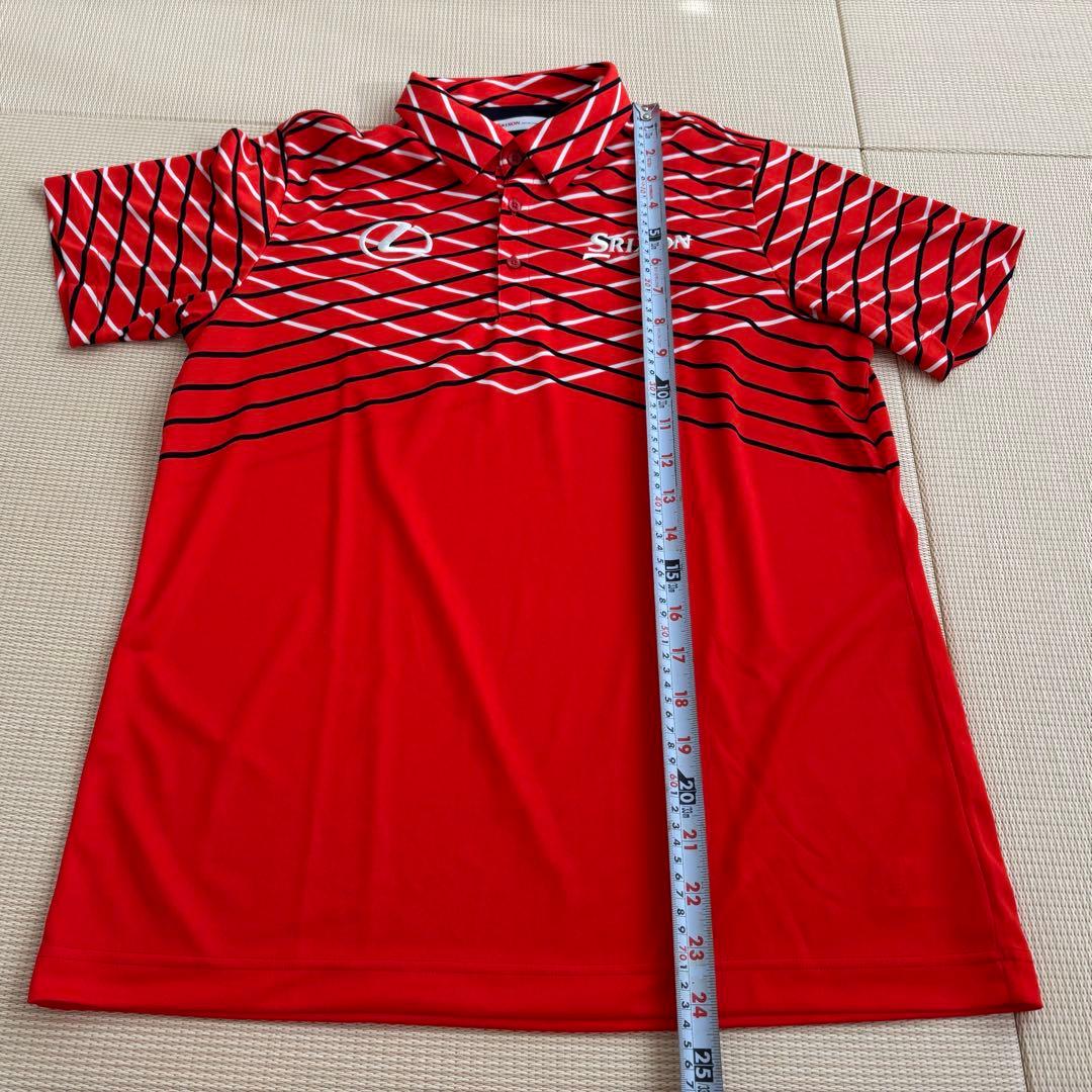 SRIXON×LEXUS スリクソン　レクサス　レッド　LLサイズ　ポロシャツ