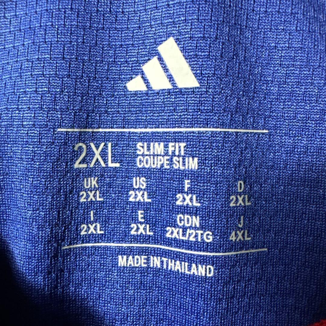 【★日本代表】古着 アディダス サッカー メンズ 新ユニフォーム 長袖 2XL