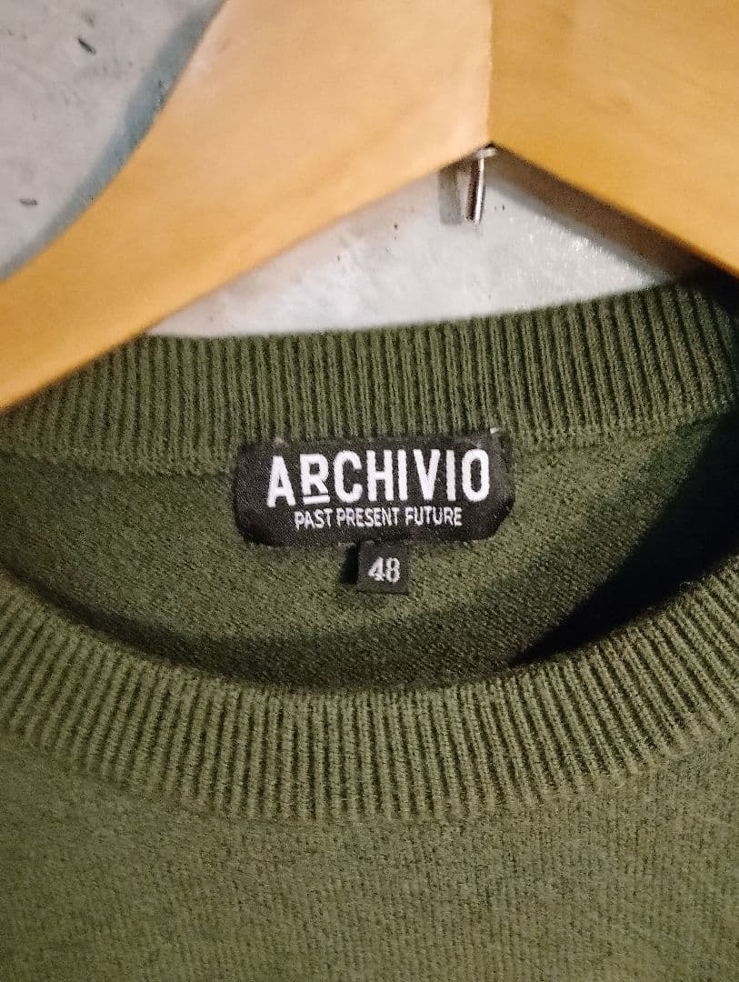 定価3万　正規品　ARCHIVIO 高級素材ウール100% 送料無料24H内発送