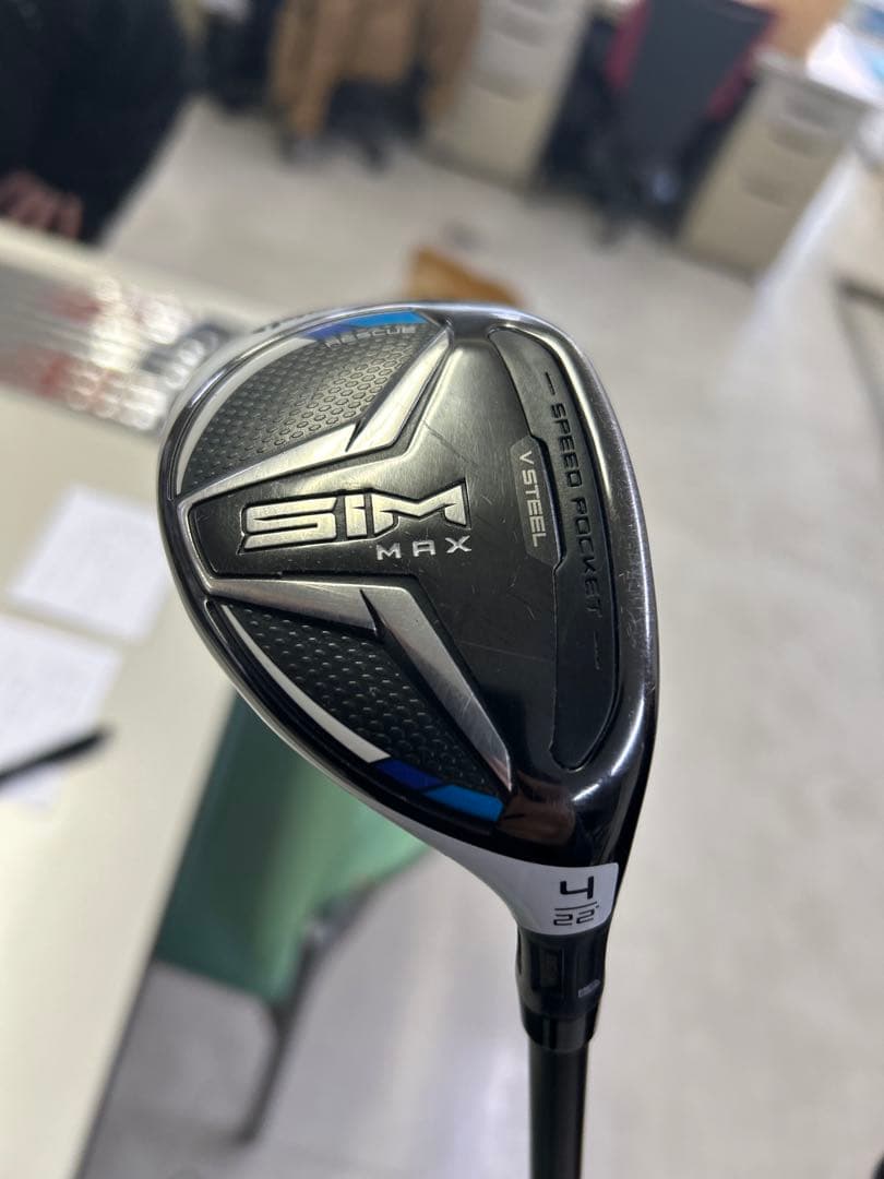 TaylorMade SIM MAX 4番ユーティリティ 22度