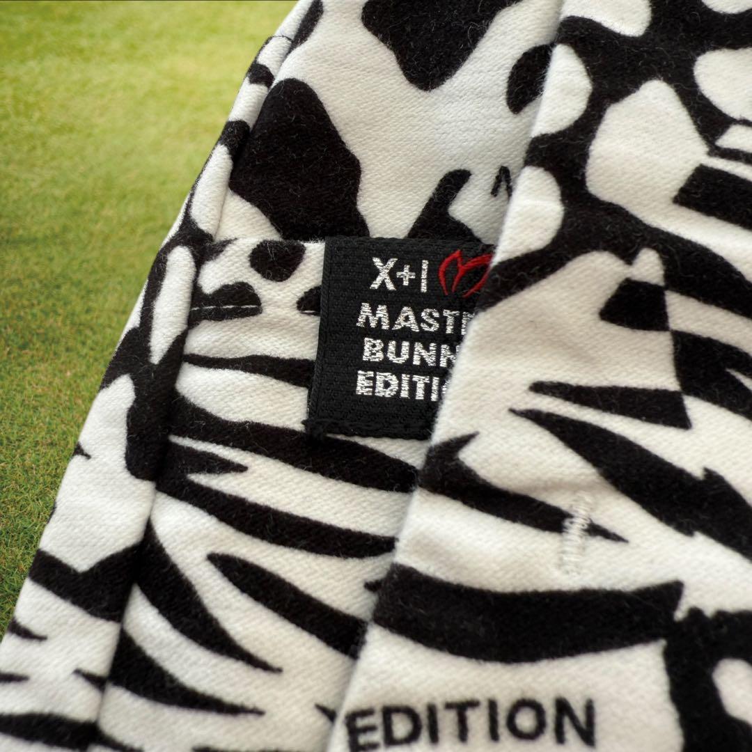 マスターバニー　パンツ　ゼブラ　総柄　6 XL 白　黒　ストレッチ素材　秋冬