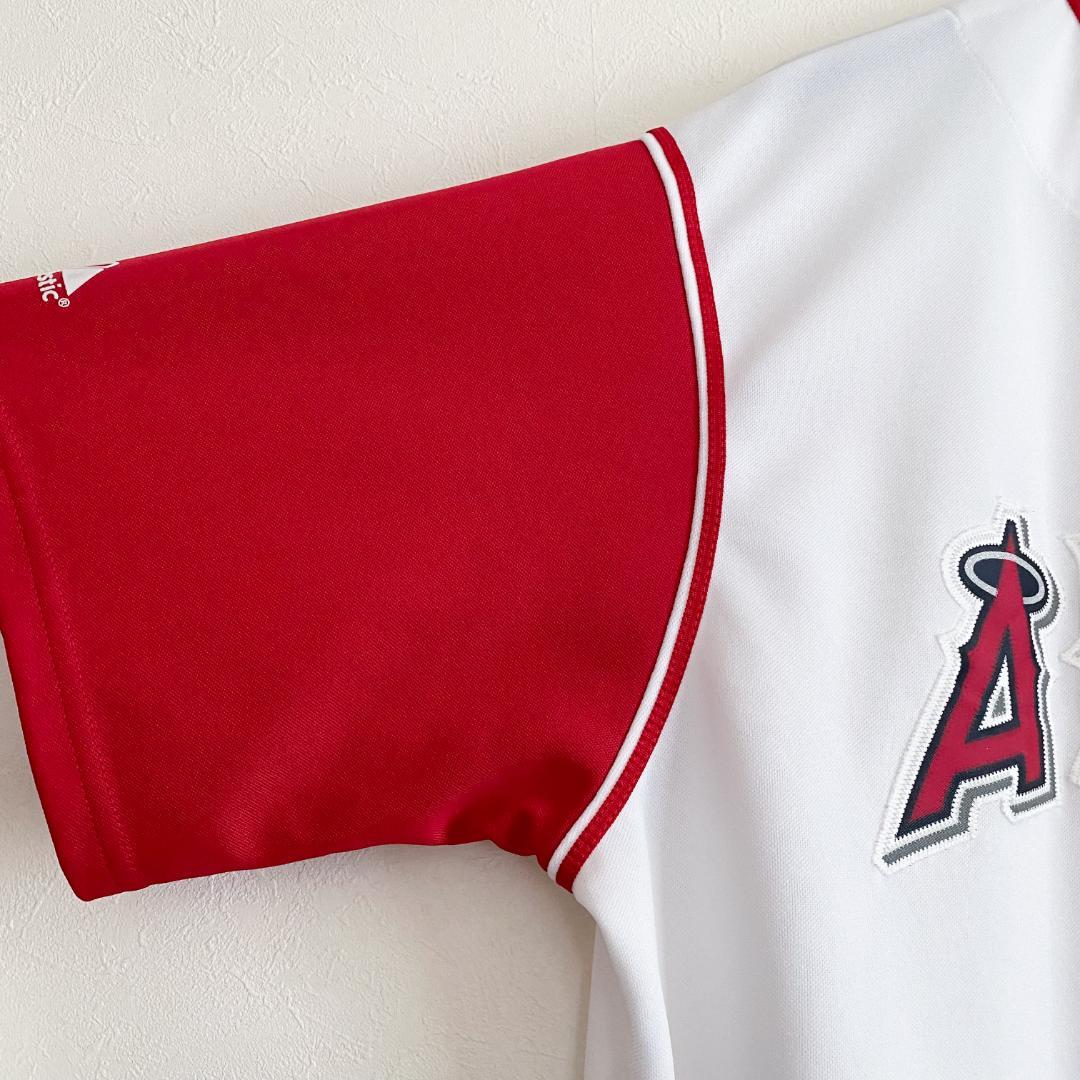 MLB ロサンゼルス・エンゼルス majestic ベースボールシャツ 海外古着