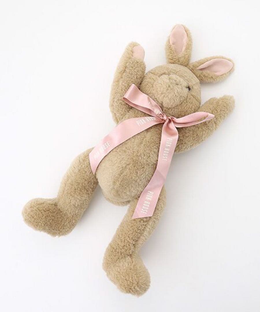 新品PINKHOUSEピンクハウスうさぎさんぬいぐるみ