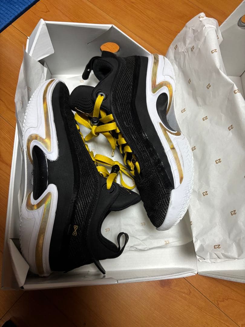 Air Jordan エアジョーダン36超美品✨金カスタム✨27cm黒金希少✨
