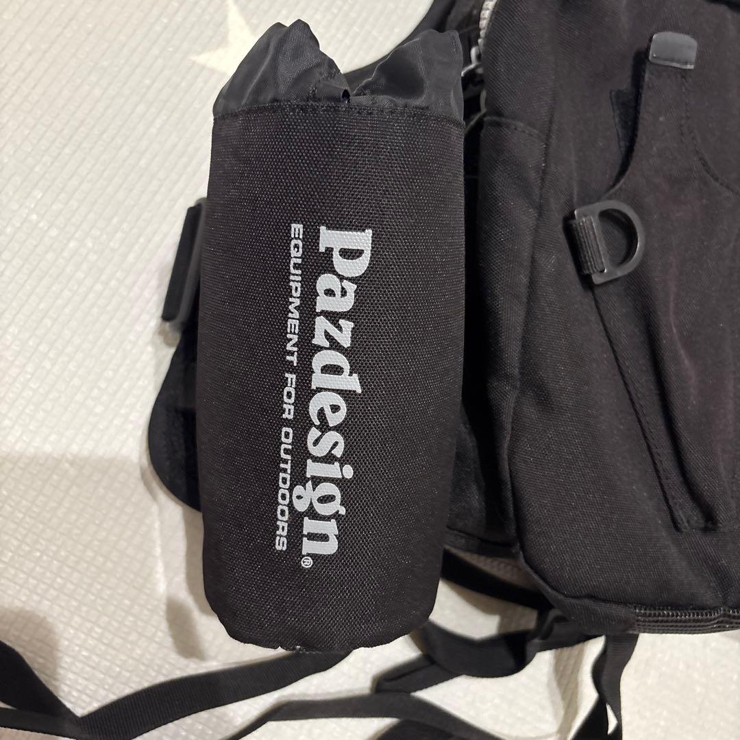 Pazdesign フィッシングベスト 黒