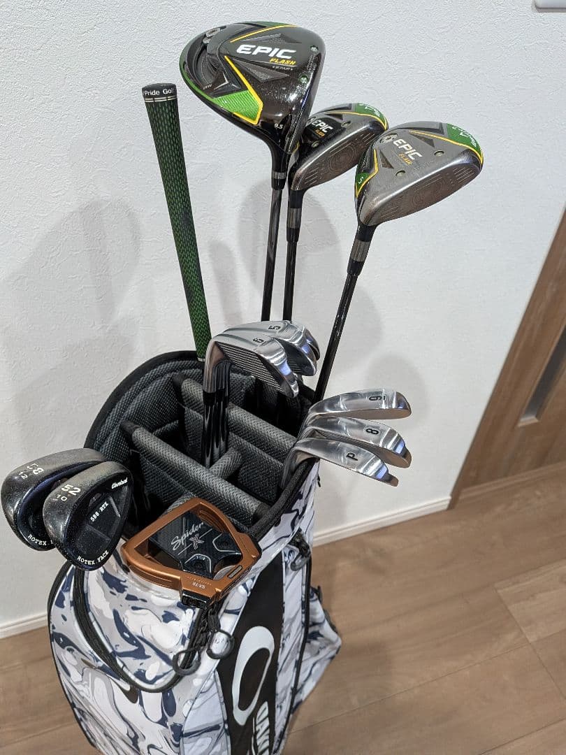 値下げ中早いもの勝ち！Callaway EPIC Flash ゴルフクラブセット