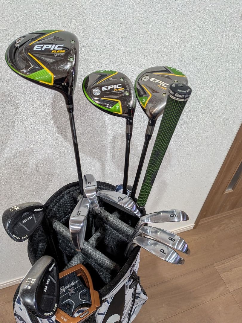値下げ中早いもの勝ち！Callaway EPIC Flash ゴルフクラブセット