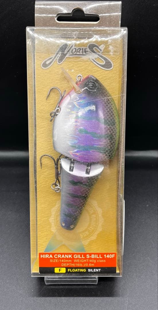【入手困難】HIRA CRANK GILL S-BILL 140F マルチカラー