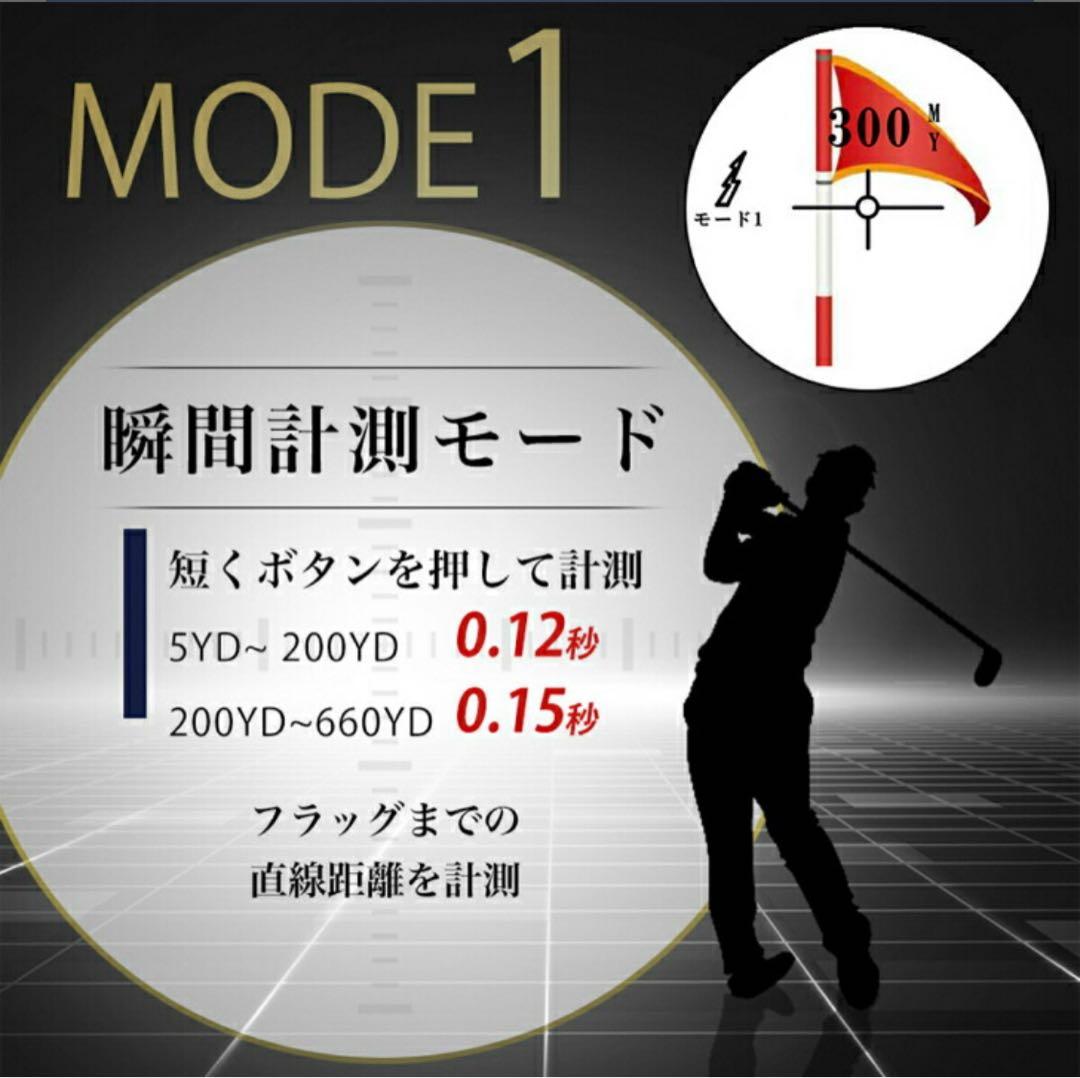 NINJOR GOLF NJ007 距離計　ブラック