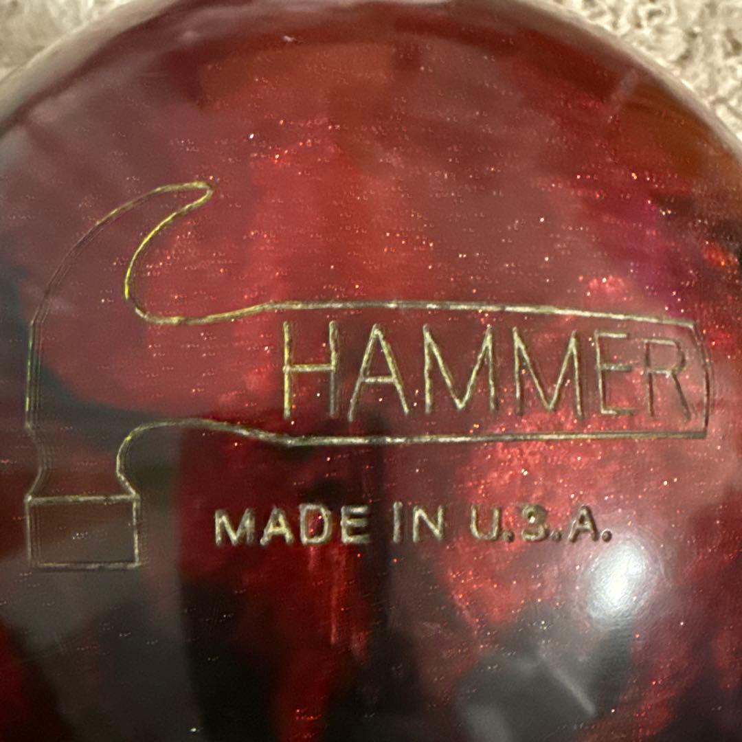 HAMMER BLACK WIDOW SPARE ボウリングボール　スペアボール