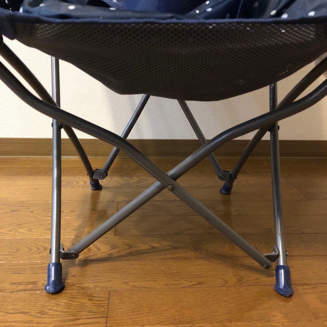 Colemanコールマン　ヒーリングチェア ネイビードット
