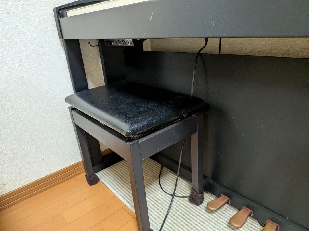 Roland HP305 デジタルピアノ ブラック 椅子付き