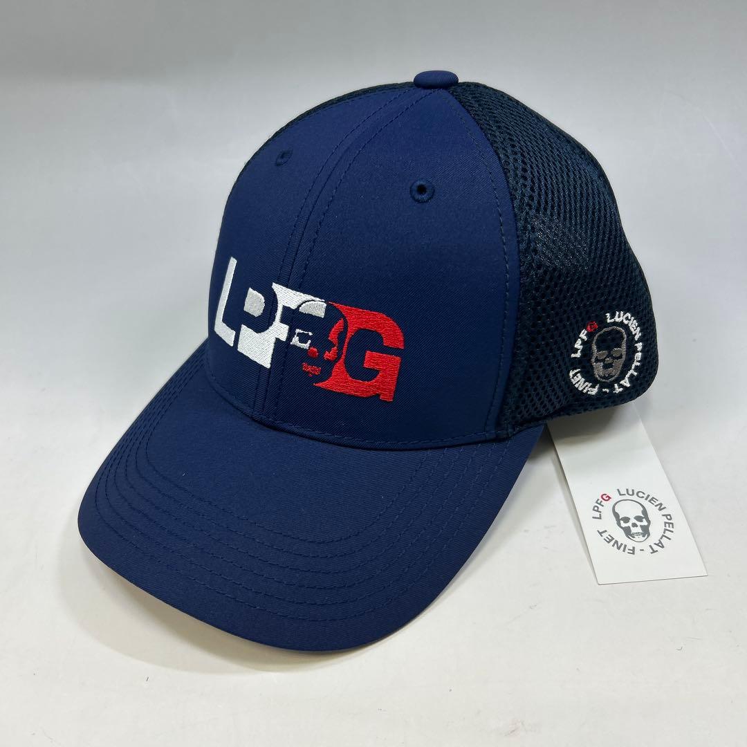 LPFG メッシュキャップ ネイビー ゴルフ スポーツ 帽子