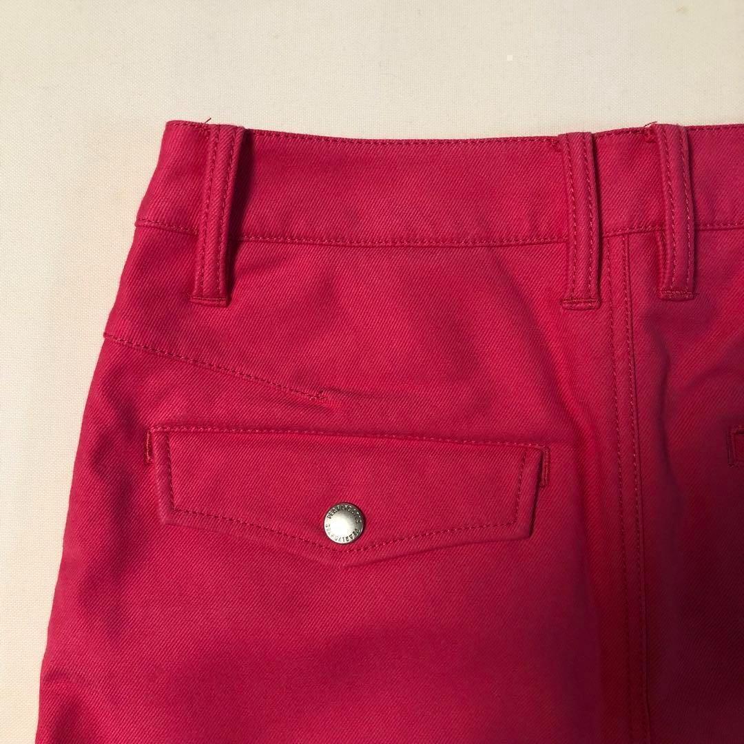 パーリーゲイツ スコート スカート 裏起毛 ピンクレッド サイズ1
