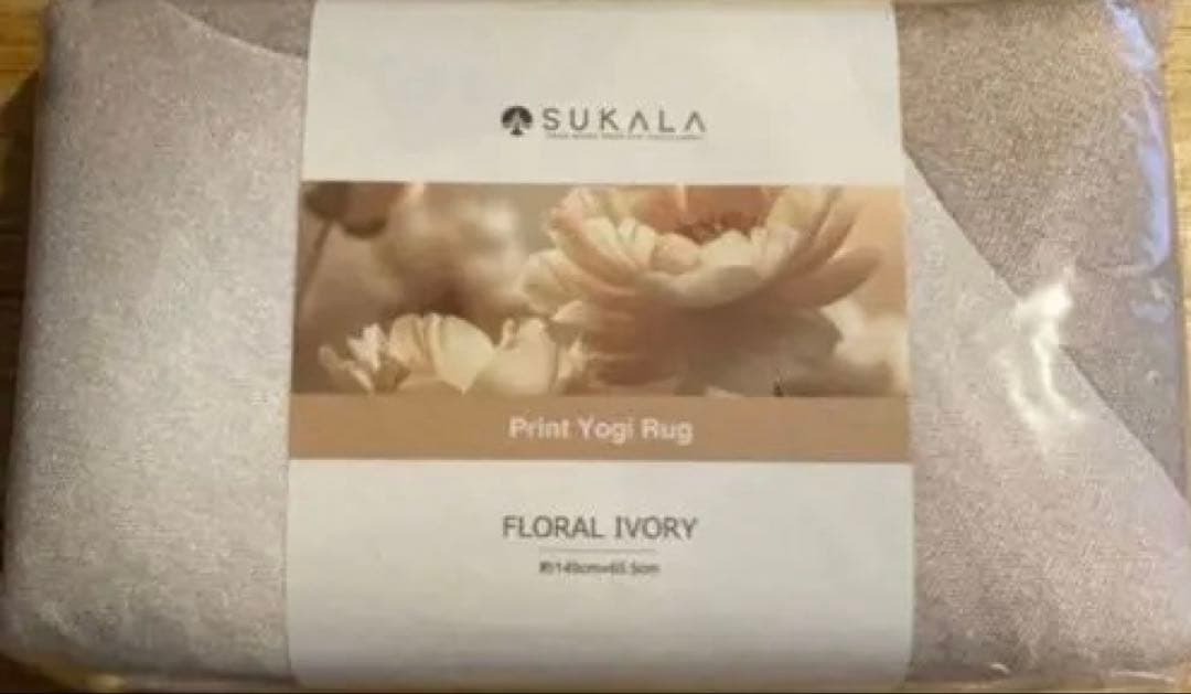 SUKALA プリントヨギラグ　フローラルアイボリー　新品未使用