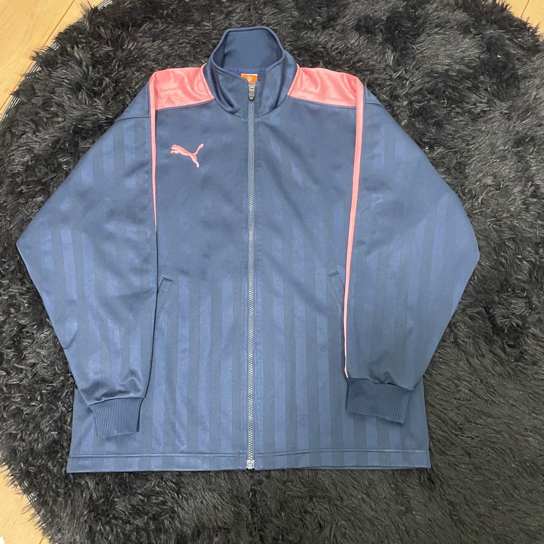 PUMA ジャージ上下セット SS 紺/ピンク