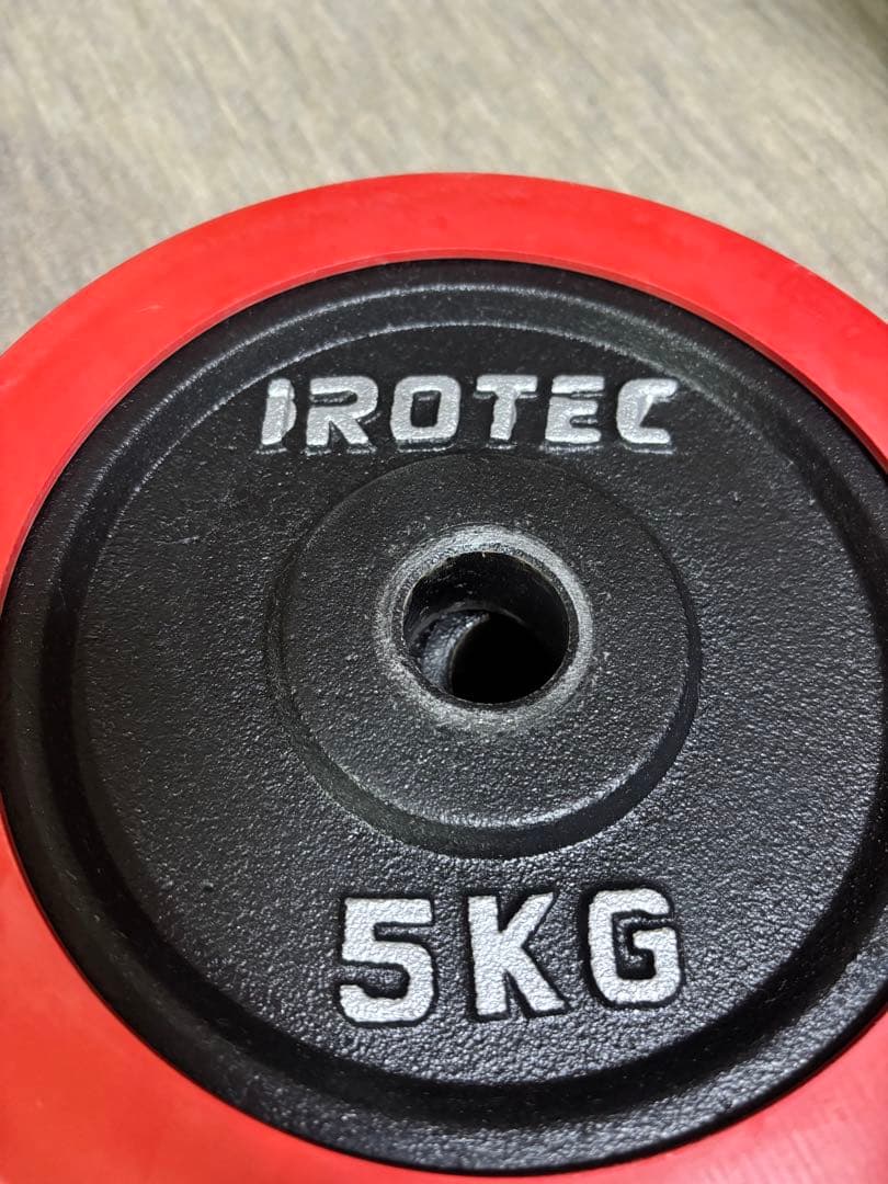 IROTECダンベル 60kgセット (30kg×2個)