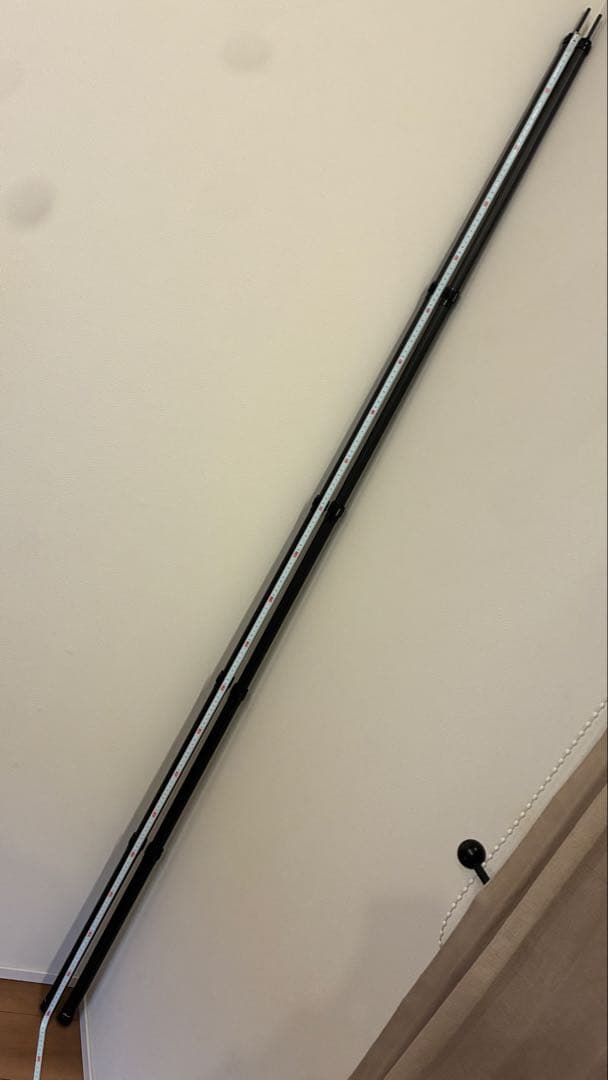 【中古品】2本セット　カーボンタープポール 2.1m　収納袋付き