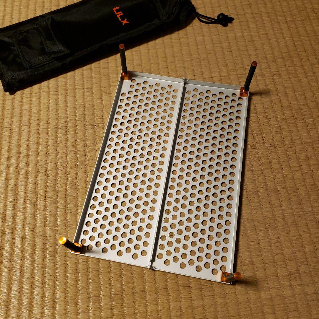【希少】ULX ナノテーブル 超軽量177g 耐荷重10kg ウルトラライト