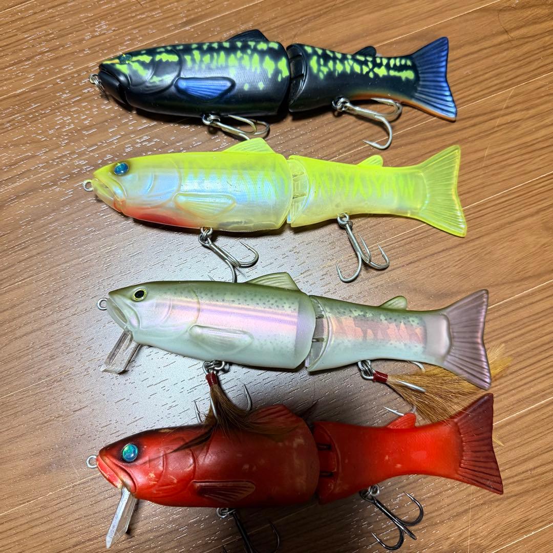 Deps ルアー46個セット　ケース付き