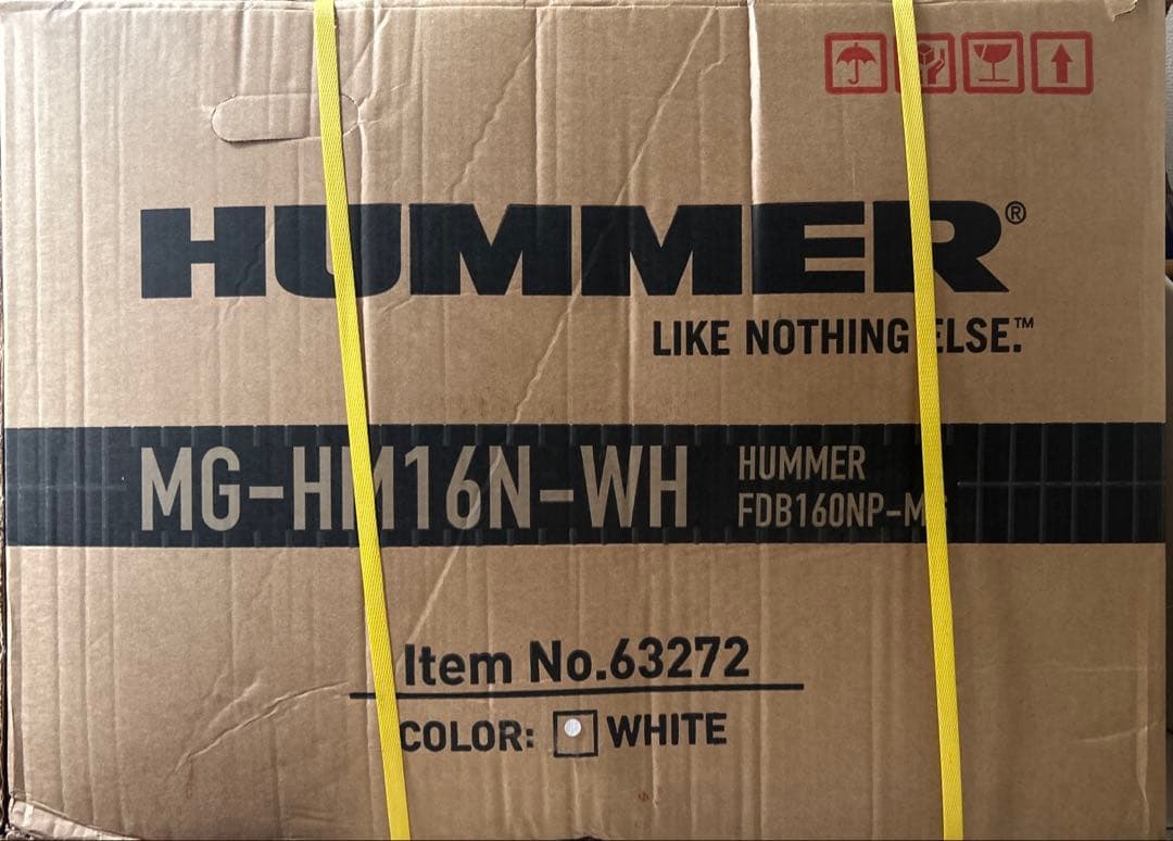 ヤ*ー様 【新品未使用】MG-HM16N-WH HUMMER ハマー 16 折り