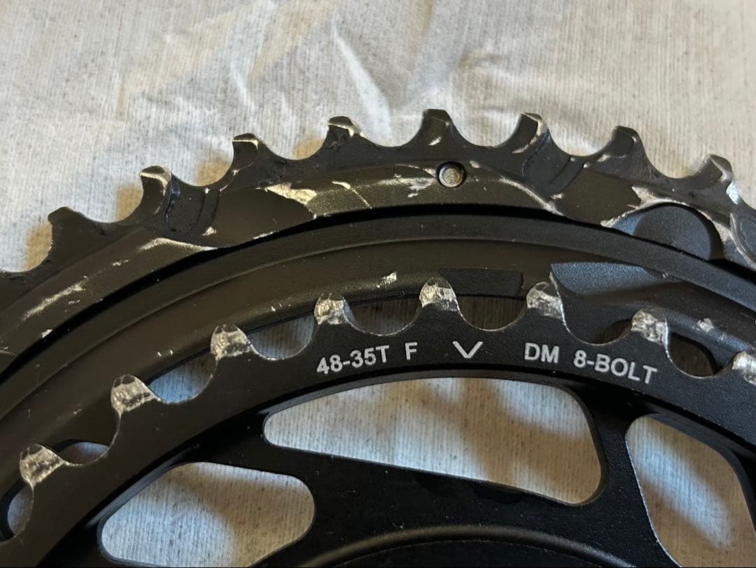 SRAM RED axs 48/35t チェーンリング　パワーメーター付き