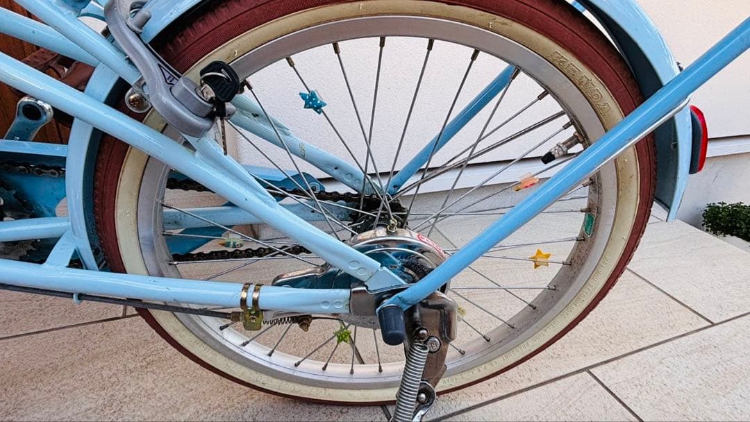 子供用自転車　ダイワサイクル シルバーリングキュート　水色20インチ