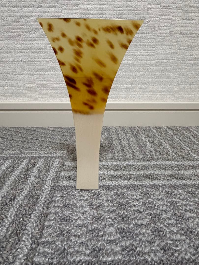 高山製/津軽三味線鼈甲バチ ベージュ 茶色　最高級手元