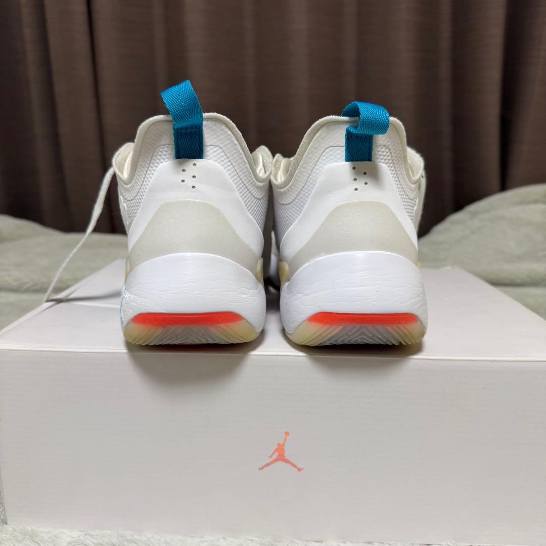 Jordan ルカ1 ホワイト/ターコイズ バスケットシューズ