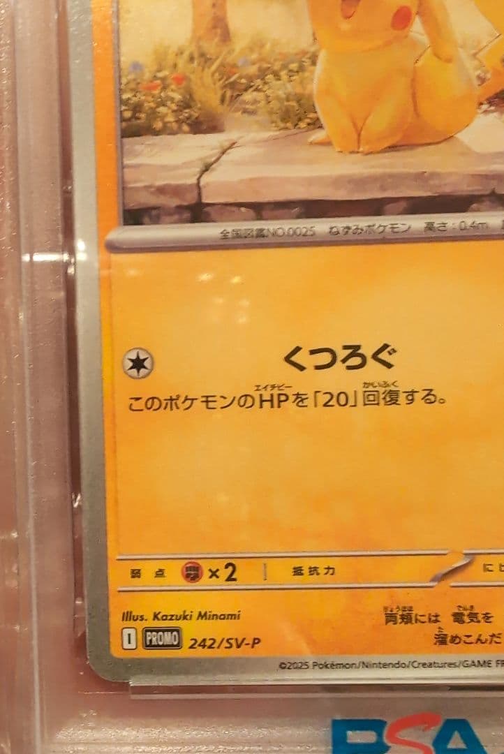 【PSA10】2025 ピカチュウ イラストコンテスト