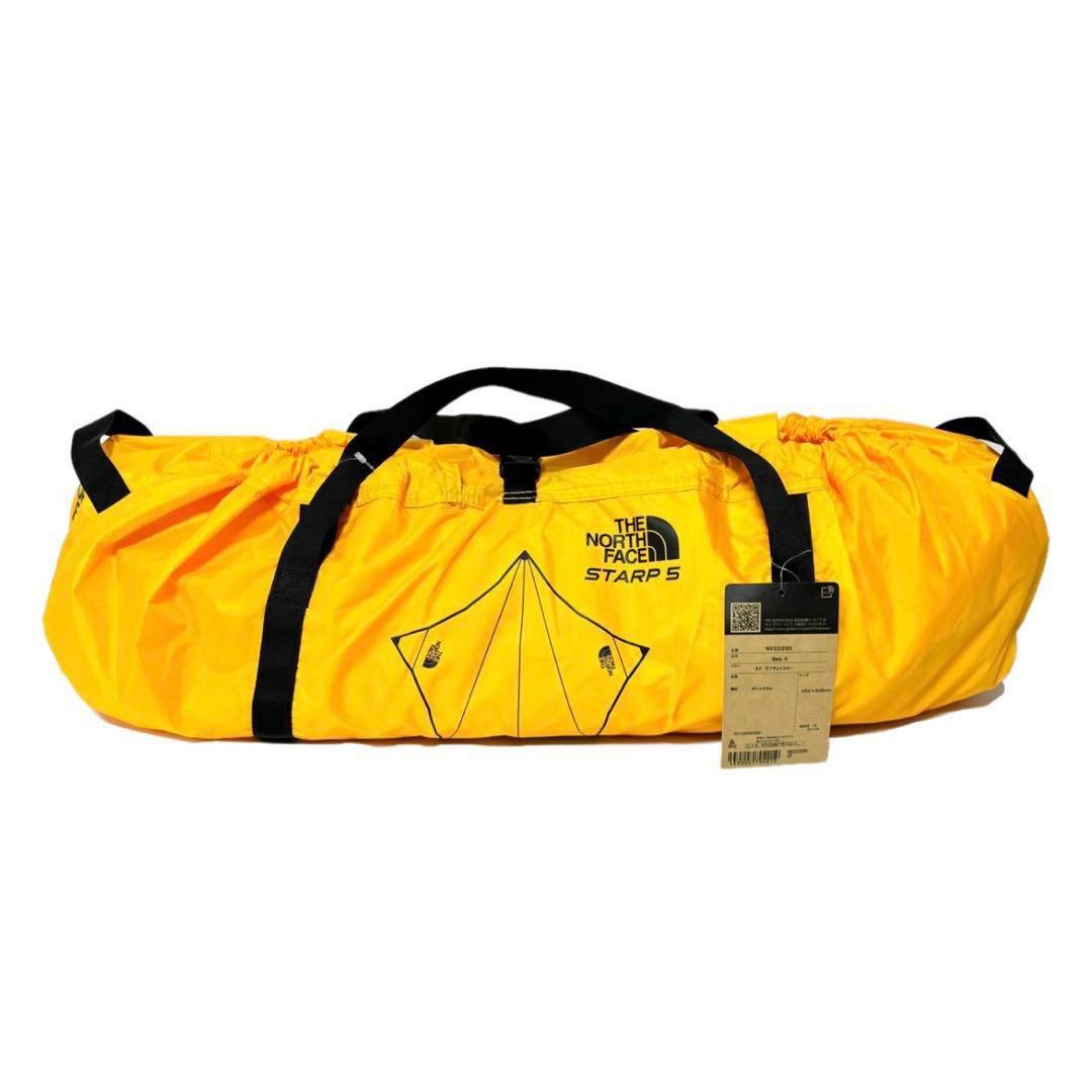 新品 THE NORTH FACE ジオドーム4 スタープ 5 セット イエロー