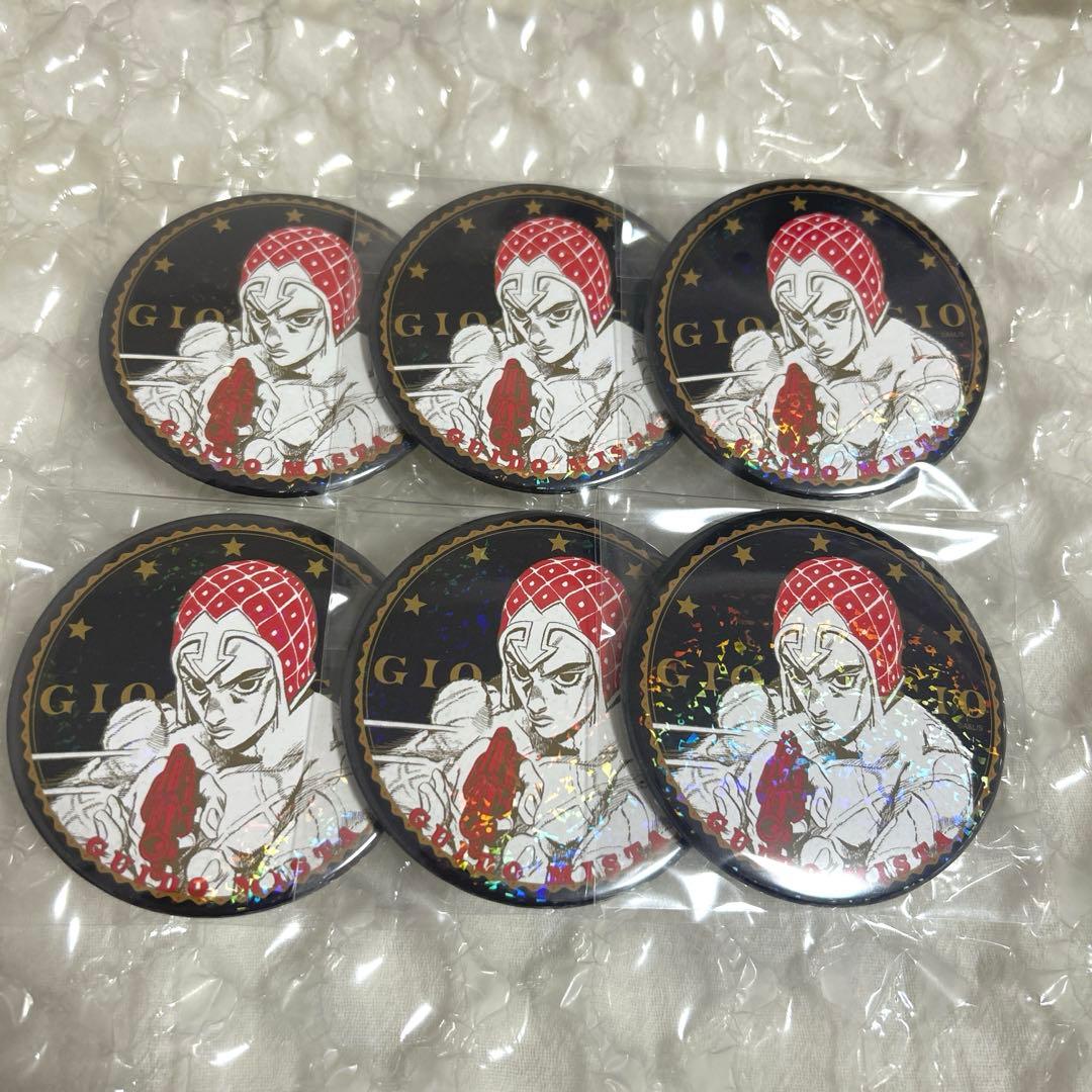 ジョジョ　ミスタ　缶バッジ　ジョジョワールド
