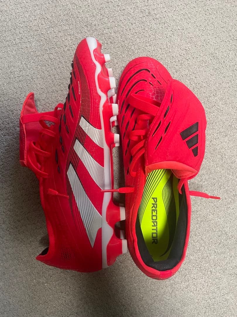 adidas Predator サッカーシューズ レッド値下げ‼️