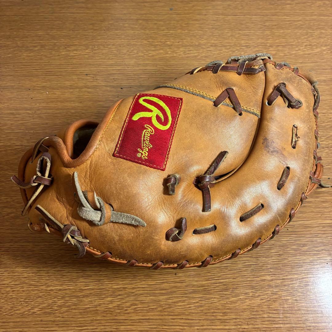 ローリングス アメリカンフラップ 一般軟式 ファーストミット 左投げ 美品