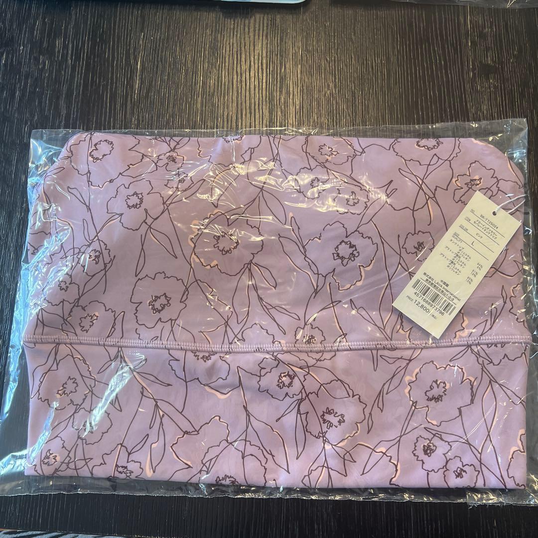 【新品】SUKALA ドローイングフラワー　ブラトップ　ピンク　L