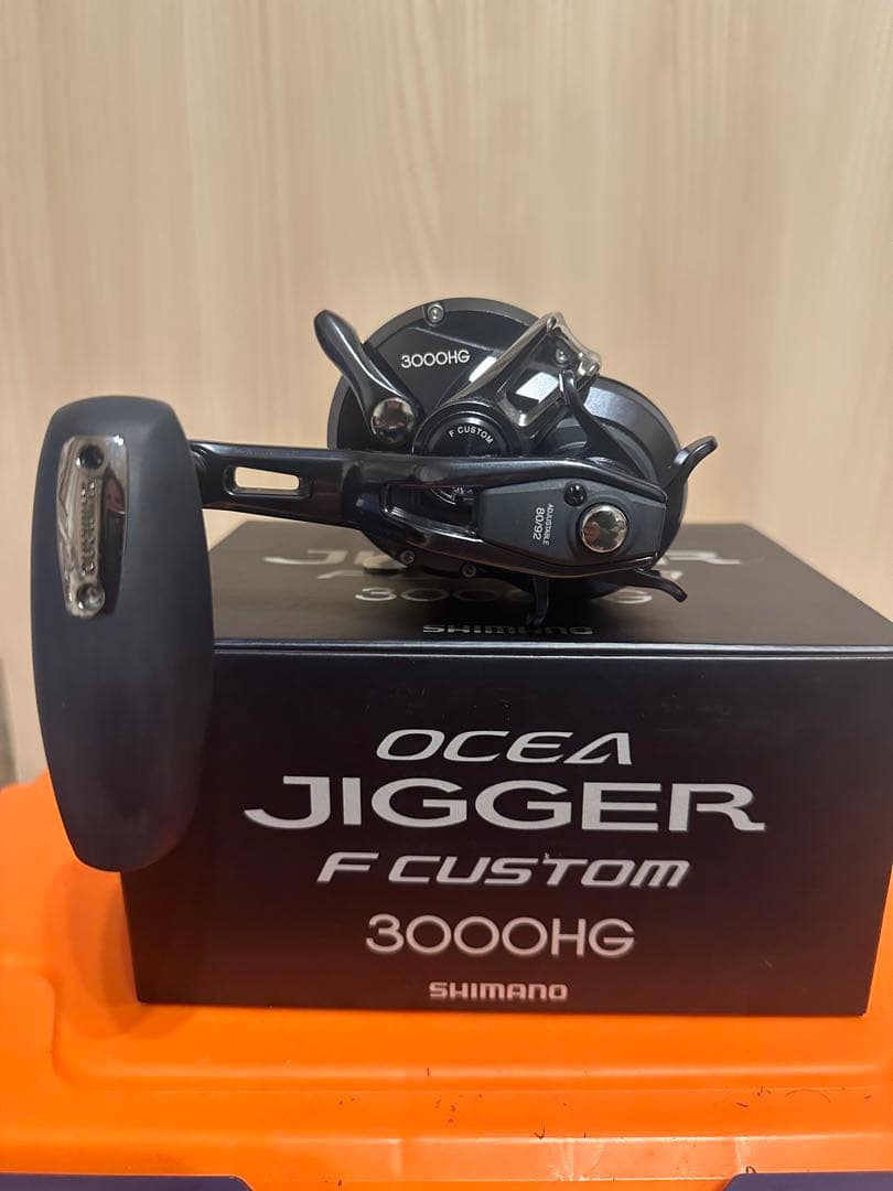 シマノ19 オシアジガー　Fカスタム　3000HG　右ハンドル