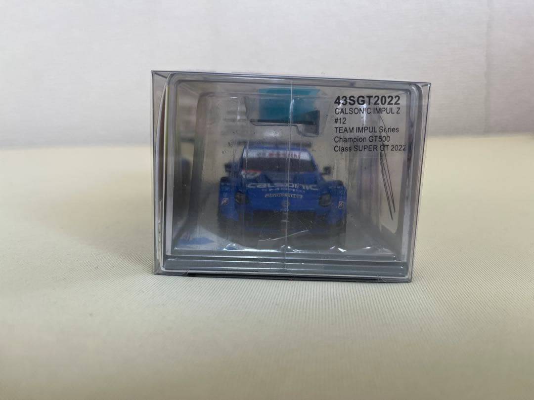 カルソニックインパルZ ミニカー 2022年チャンピオ仕様　ドライバーサイン入り