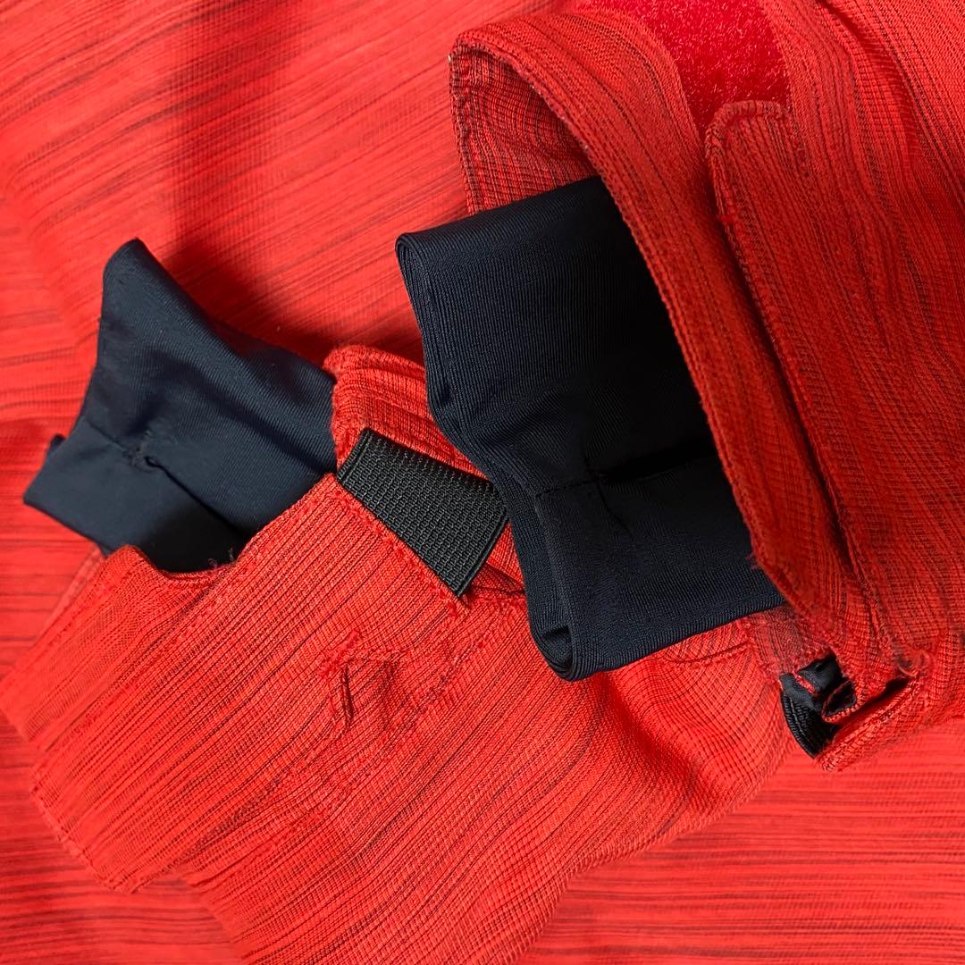 【686╳CROOKS CASTLES】スノボ撥水ウェア赤RED（M）