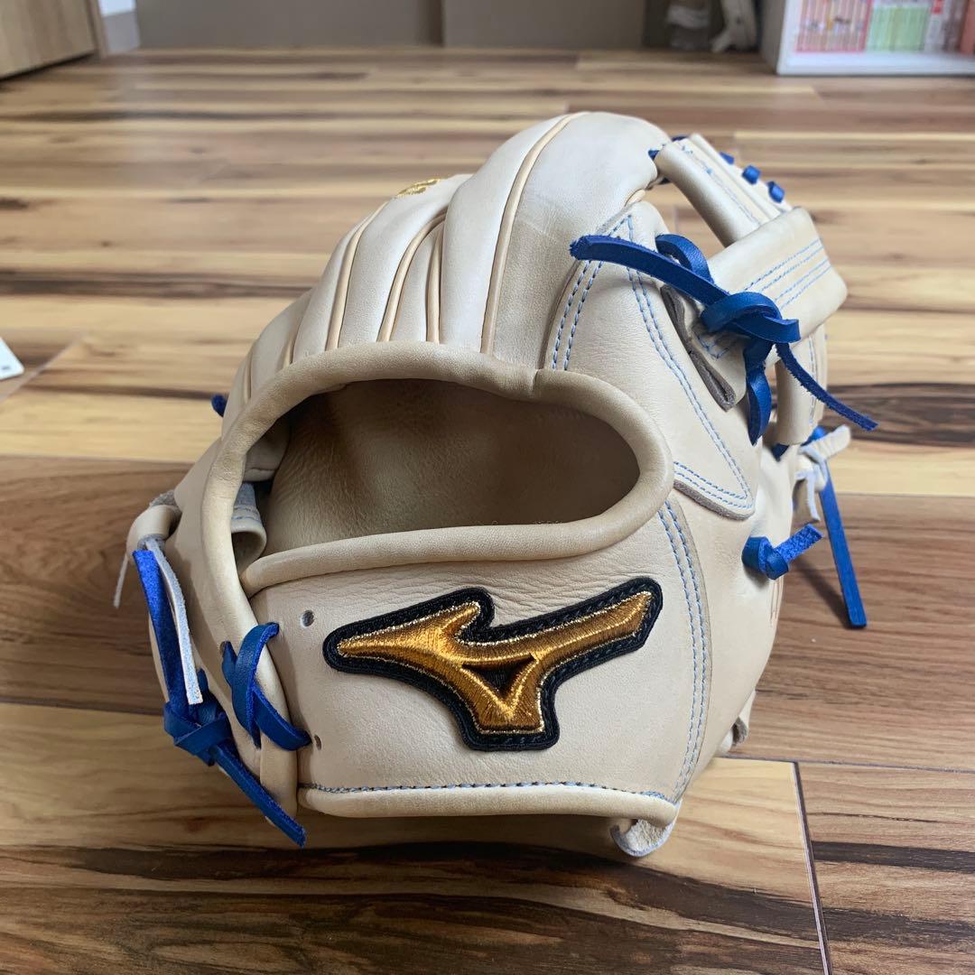 MizunoPro軟式右投げ用グローブ ベージュグラブケース付き値段交渉受付ます