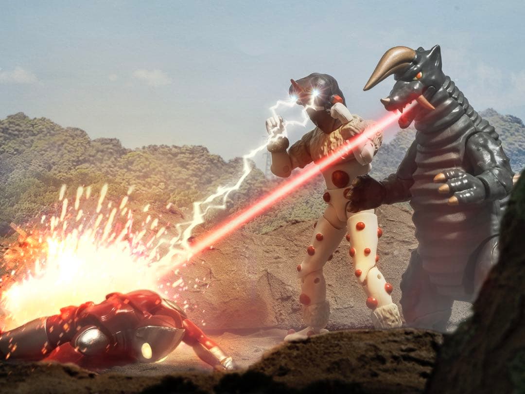 【未開封発送⭐︎】 超動α ウルトラマンジャックふ＋ブラックキング ＋ナックル星人