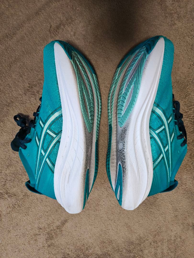 ASICS　ゲルニンバス27 ランニングシューズ ターコイズ