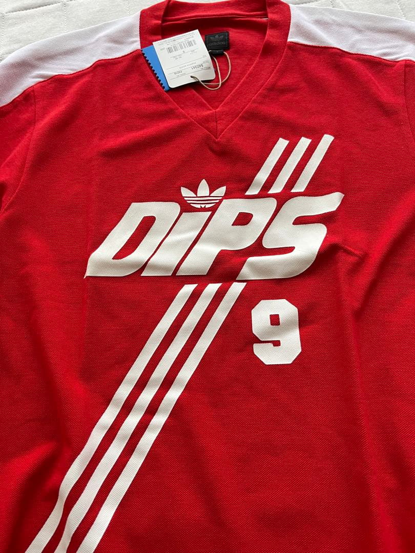 新品・未使用　　old adidas dips tシャツ　ゲームシャツ　黒タグ