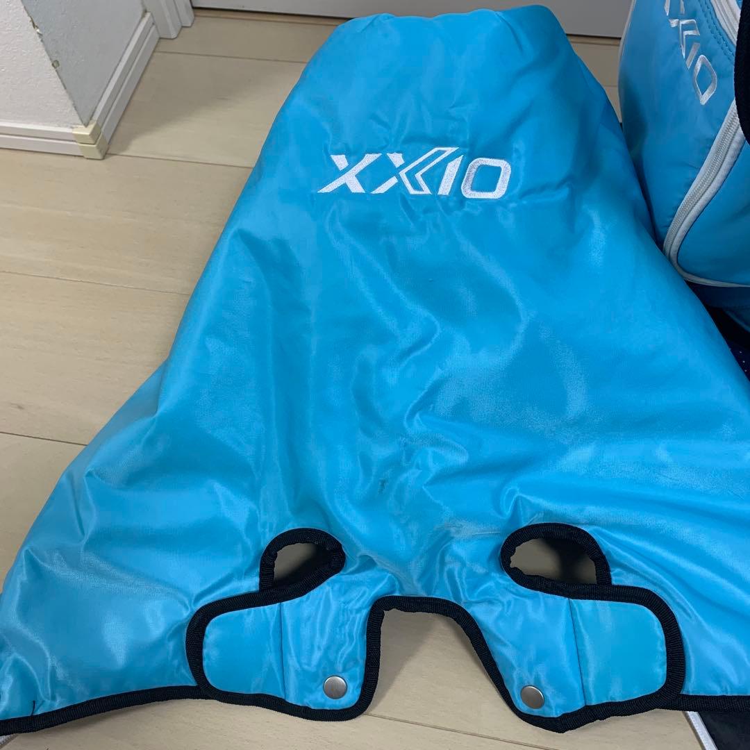 XXIO 水色 キャディバッグ カバー付き