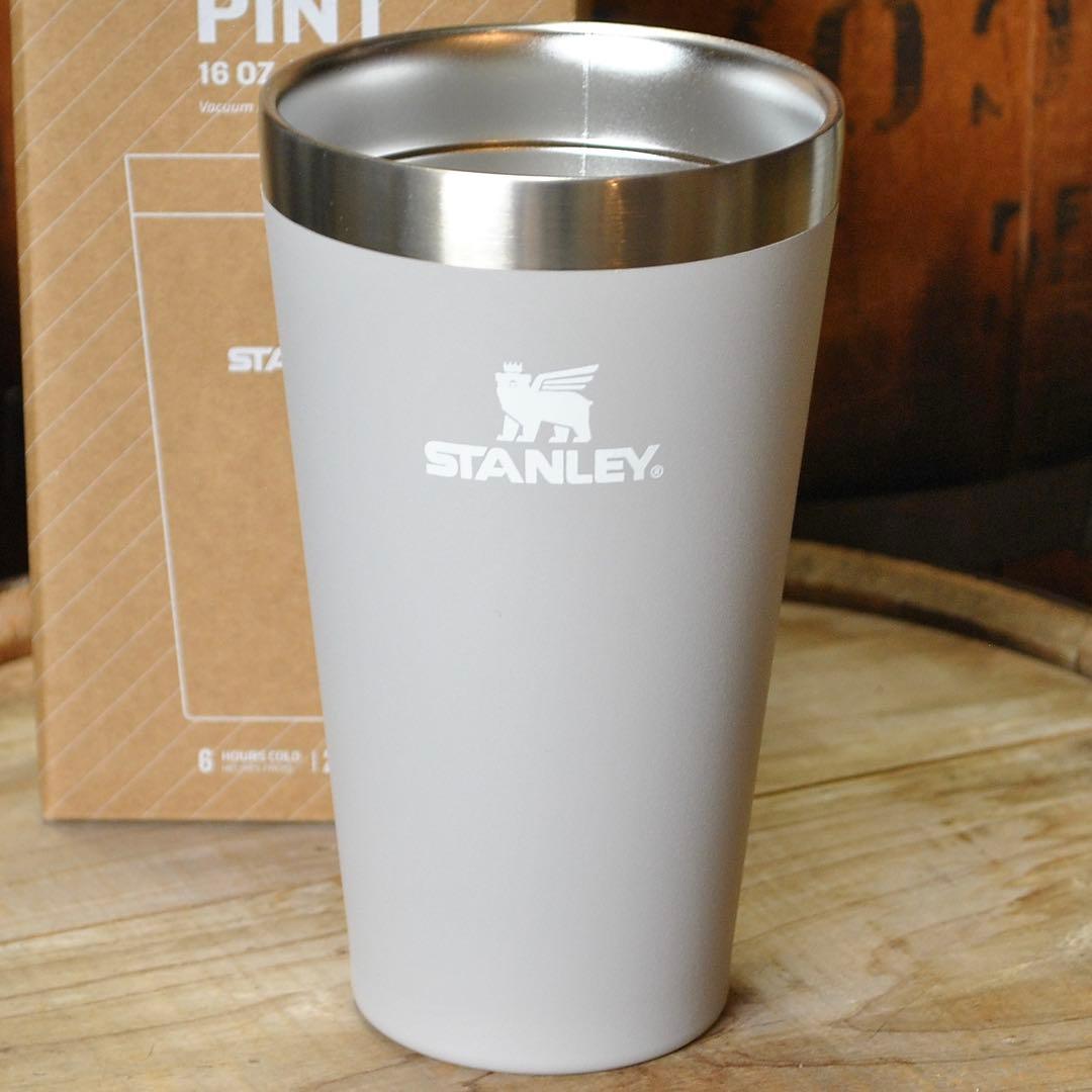 STANLEYスタッキング真空パイント0.47L【2色セット】アッシュ＆ブラック