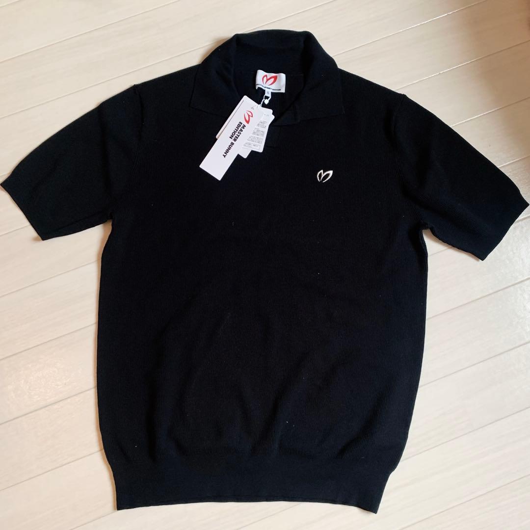 新品■18,700円【マスターバニー】メンズ　半袖　ニットウェア 6/LL