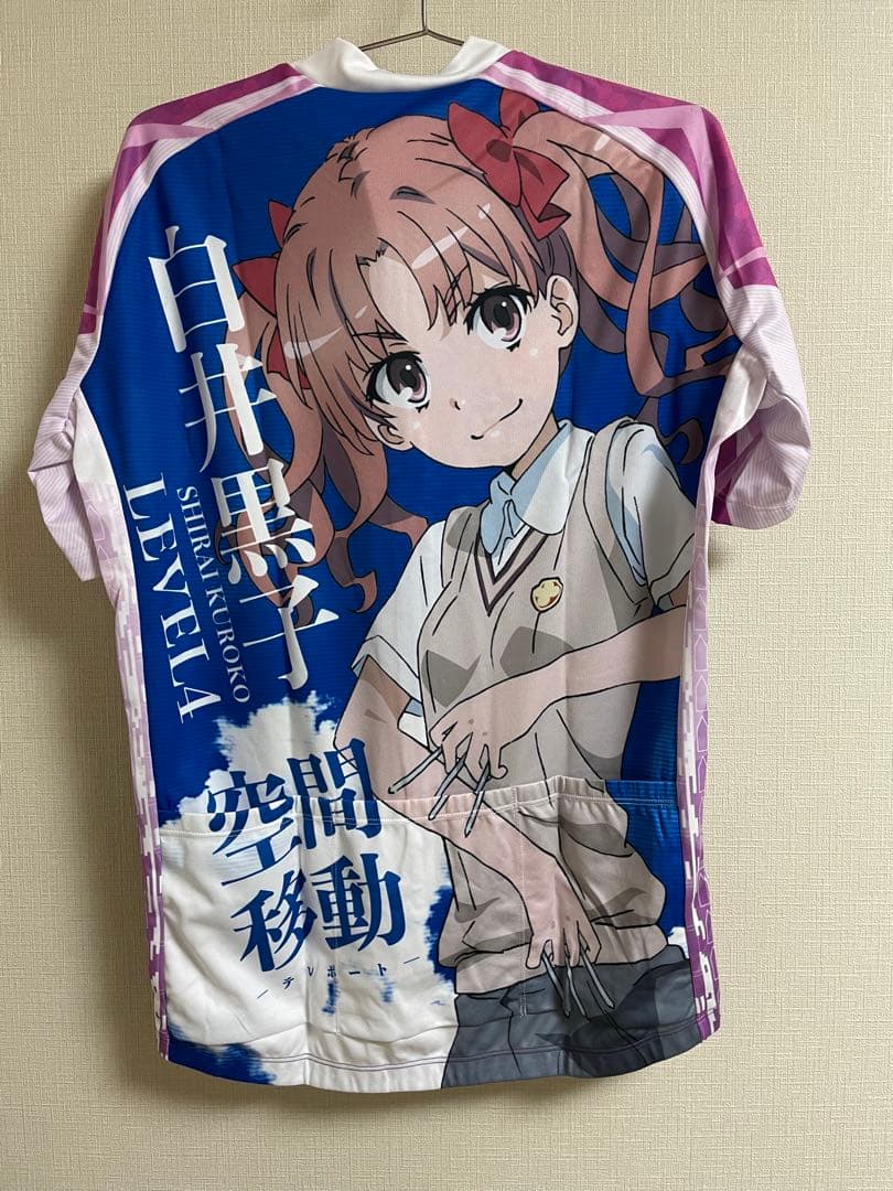 とある科学の超電磁砲T 白井黒子Ver サイクルジャージ　size XL