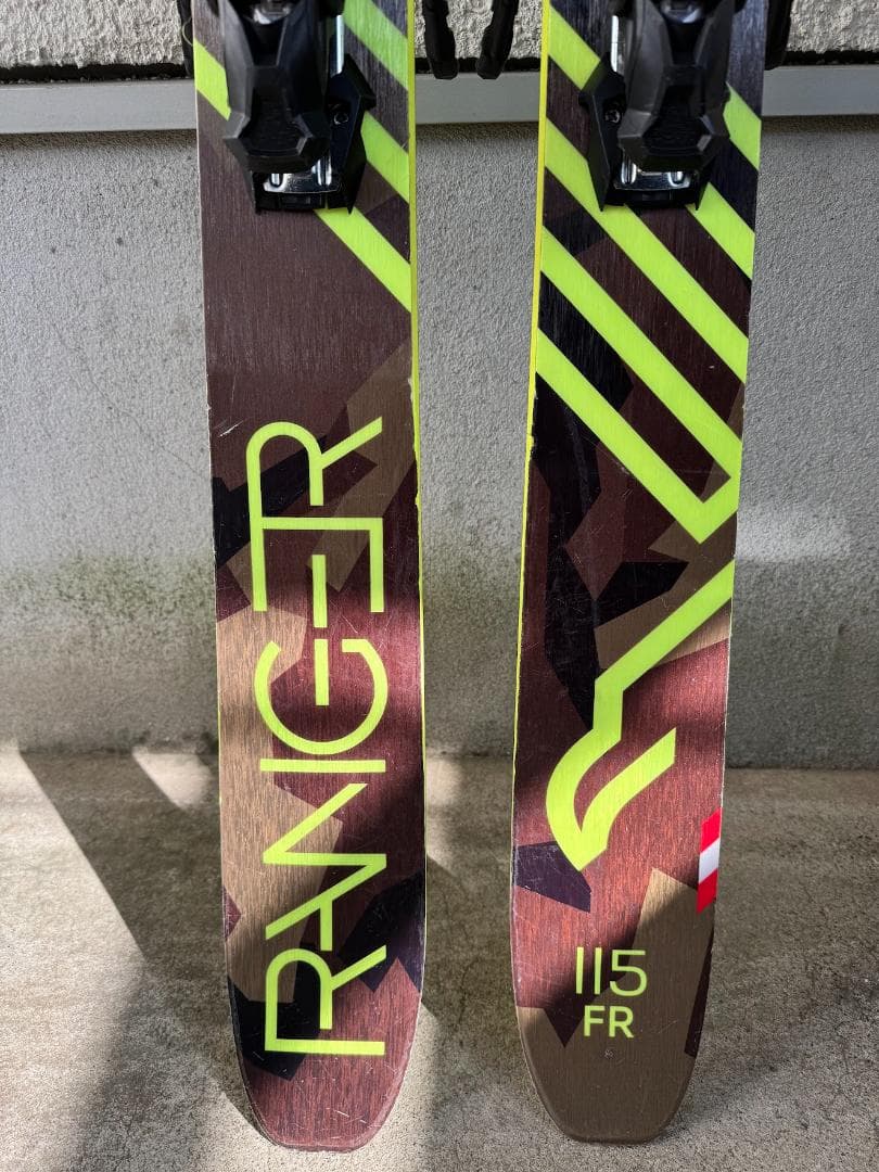 FISCHER Ranger 115 FR スキー板188cm＋ビンディング