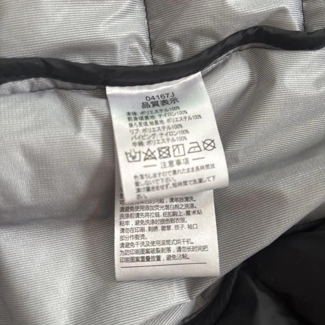**超美品 ATHLETA ブラック ベンチコート 160**