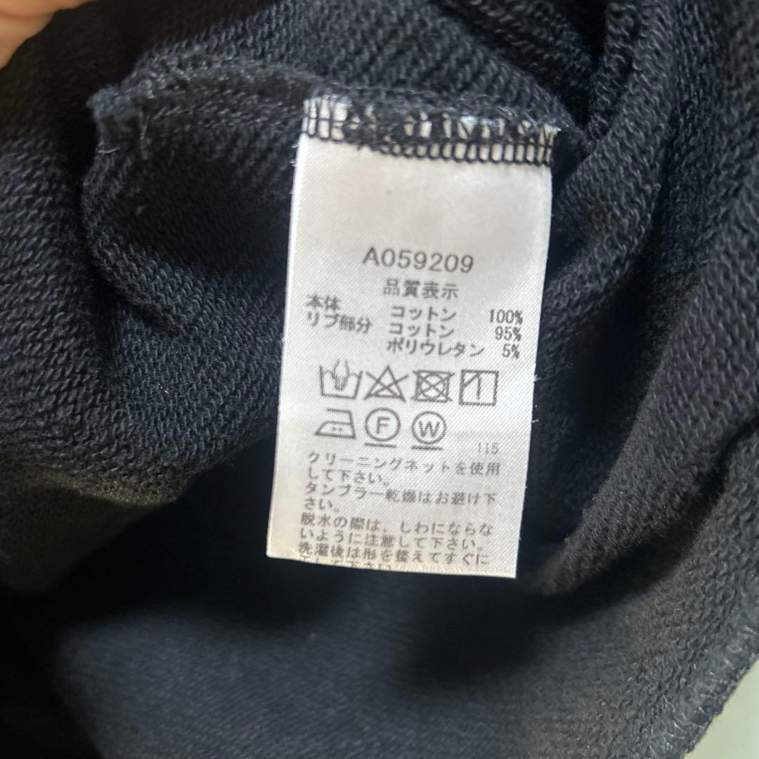 archivio ⭐️黒のハート刺繍フード付きトレーナー　希少サイズ40