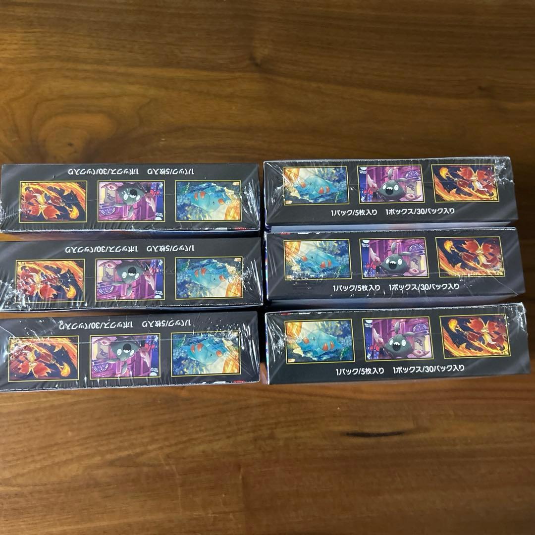 ポケモンカードゲーム ￼ニンジャスピナー　6BOX 全てシュリンク付き
